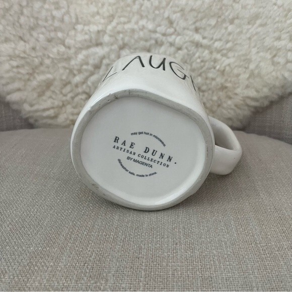 Rae Dunn LAUGH Mug 12oz - Picture 2 of 2